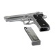 M9 GBB green gas magazine, The LS9 Silver GBB Green Gas Magazine by LS is specifically designed for the LS9 replica, providing a robust and efficient power source for gas blowback operation